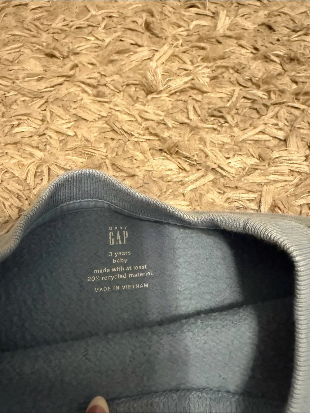 GAP Light Blue Kids Sweatshirt & Jogger Set